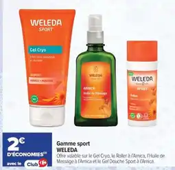 Carrefour maPara parapharmacie WELEDA Gamme sport offre