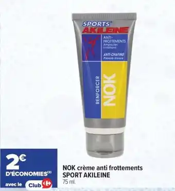 NOK crème anti frottements