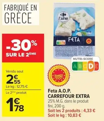 Carrefour Extra Feta A.O.P.