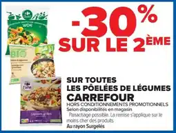 Carrefour Market Carrefour sur toutes les pôelées de légumes offre