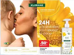 Carrefour maPara parapharmacie Klorane Eau nettoyante haute tolérance offre