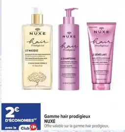 Carrefour maPara parapharmacie NUXE hair prodigieux offre