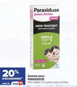 Carrefour maPara parapharmacie Parasidose poux & lentes offre