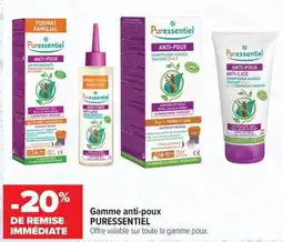 Carrefour maPara parapharmacie Puressentiel Gamme anti-poux offre