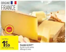Carrefour Market Comté A.O.P. offre