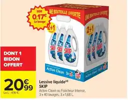 Carrefour Market SKIP Lessive liquide offre