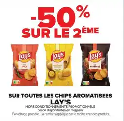 Carrefour Market Lay's Sur toutes les chips aromatisees offre