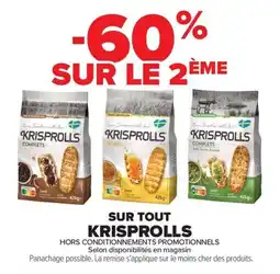 Carrefour Market Krisprolls offre