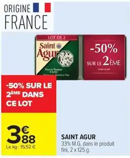 Carrefour Market Saint Agur offre
