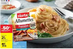 Carrefour Market Herta Allumettes offre