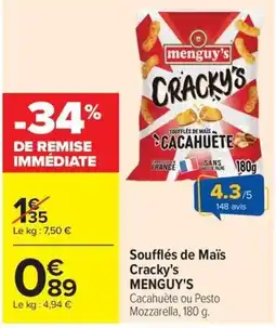 Carrefour Market menguy's Cracky's offre