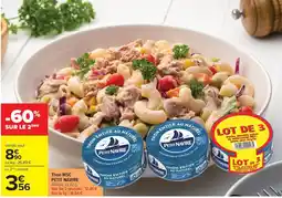 Carrefour Market Petit Navire Thon entier au naturel offre