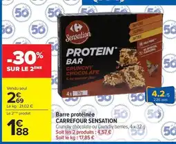 Carrefour Market Carrefour Sensation Protein Bar offre