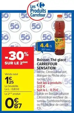 Carrefour Market CARREFOUR Boisson Thé glacé offre