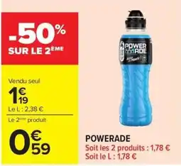 Carrefour Market POWERADE offre