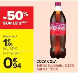 Carrefour Market Coca Cola offre