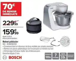 Carrefour Bosch - robot pâtissier offre