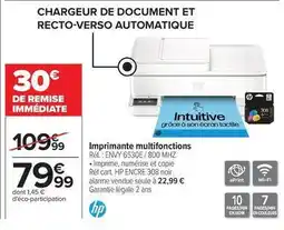 Carrefour Hp - imprimante multifonctions réf. : envy 6530/800 mh2 offre