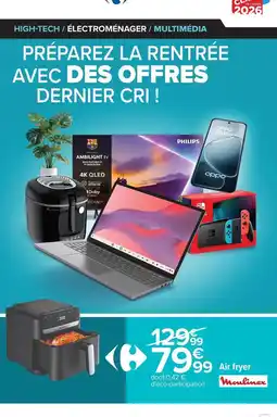 Carrefour Moulinex - air fryer offre