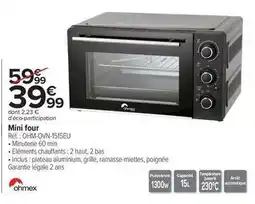 Carrefour Mini four offre