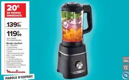 Carrefour Moulinex - blender chauffant offre