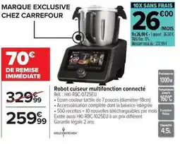 Carrefour Carrefour - robot cuiseur multifonction connecté offre