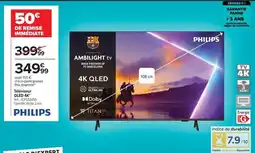 Carrefour Philips - téléviseur qled 4k offre
