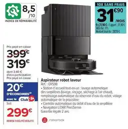 Carrefour Total - aspirateur robot laveur offre