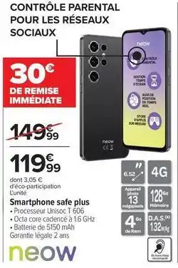 Carrefour Ram - smartphone safe plus offre