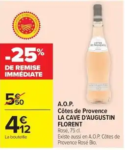 Carrefour Market LA CAVE D'AUGUSTIN FLORENT offre
