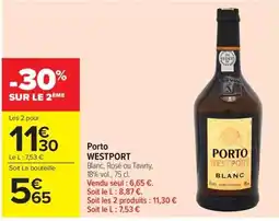 Carrefour Market WESTPORT Porto Blanc offre
