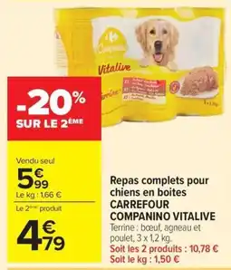 Carrefour Market Companino Vitalive offre