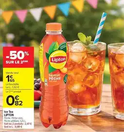 Carrefour Lipton - le tea offre