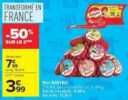 Carrefour Babybel - mini offre