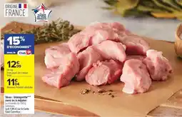 Carrefour Carrefour - veau: blanquette sans os à mijoter offre