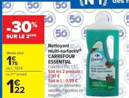 Carrefour Market Carrefour Essential Nettoyant multi-surfaces offre