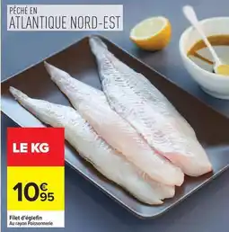 Carrefour Filet d'églefin offre