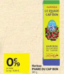 Carrefour Cap - harissa offre