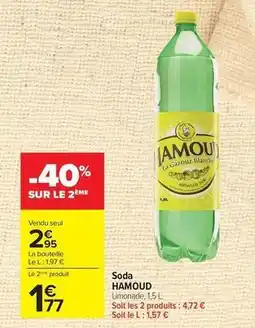 Carrefour Gazouz - soda offre