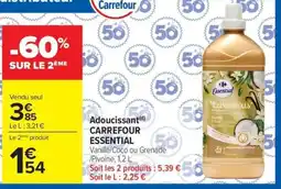 Carrefour Market Carrefour Essential Adoucissant offre