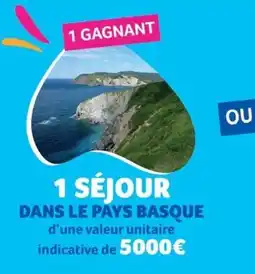Carrefour Market 1 GAGNANT offre
