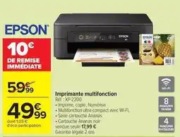 Carrefour Market Epson - imprimante multifonction offre