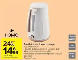 Carrefour Market Facile - bouilloire electrique losange offre