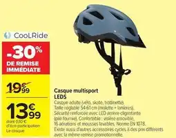 Carrefour Market Casque multisport offre