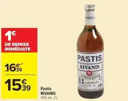 Carrefour Market Pastis offre