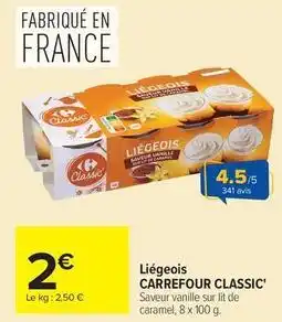 Carrefour Market Carrefour - liegeois offre