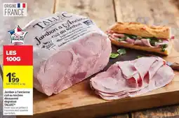Carrefour Market Tallec - jambon en france en la norma de chocolat offre