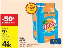 Carrefour Market Oasis - soda offre