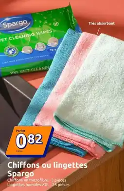 Action Chiffons ou lingettes offre