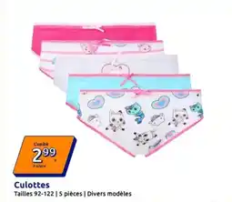 Action Culottes offre